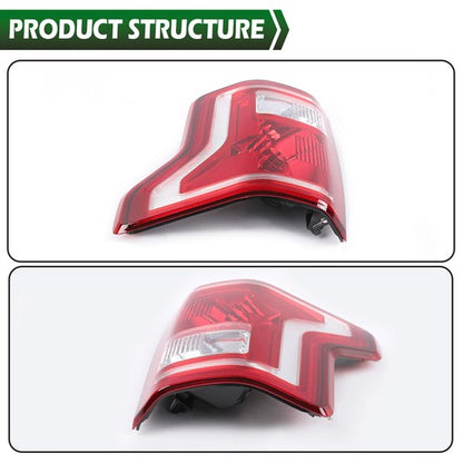Solid Spare Rear Tail Light Brake Lamp Right Passenger Side Fit For 2015-2017 Ford F-150