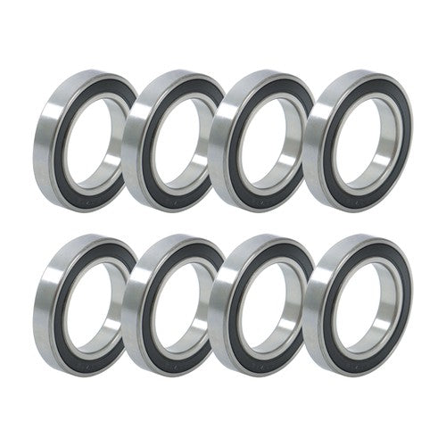 Solid Spare 10Pcs 6907-2RS Bearings 35×55×10mm Double Rubber Seals Deep Groove Ball Bearing