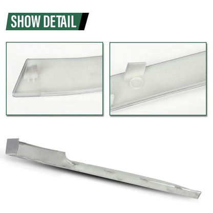 Solid Spare Fit For 2013-2022 Land Rover Range Rover Rear Bumper Side Cladding Trim Silver