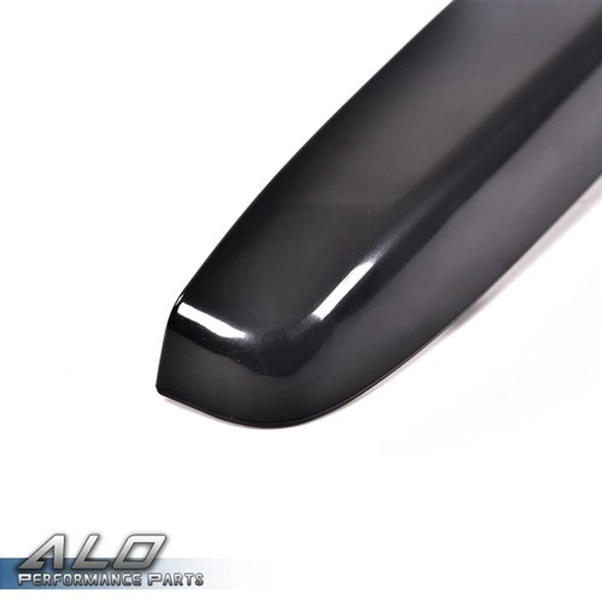 Solid Spare Fit For 1997-2001 Jeep Cherokee Rear License Plate Lamp Light Cover Gloss Black