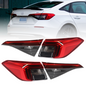 Set Tail Lights For 2022 2023 2024 Honda Civic Sedan Rear Lamps Outer Inner Side