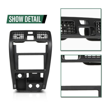 Solid Spare Fit For 1999-2002 Toyota 4Runner Center Dash Panel Radio Climate Control Bezel