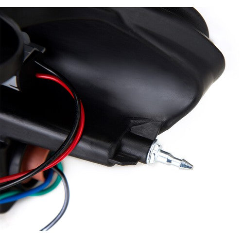 Solid Spare LED DRL Black Headlights Left+Right Fit For 2006-2016 Chevy Impala/Monte Carlo