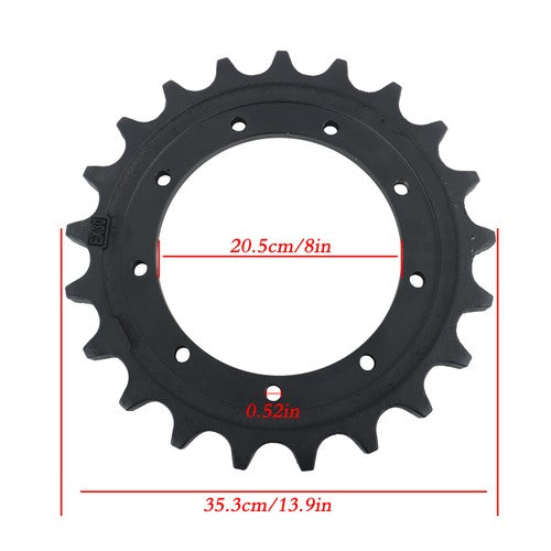 Solid Spare Drive Sprocket fits Bobcat 331 334 325 328 231 334 328 331 231 6811940 6814137