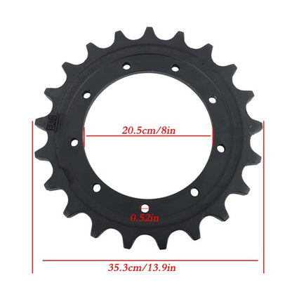 Solid Spare Drive Sprocket fits Bobcat 331 334 325 328 231 334 328 331 231 6811940 6814137