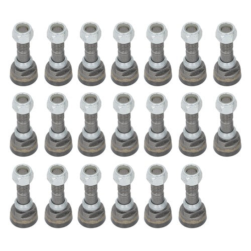 Solid Spare 20 pcs Stump Grinder Teeth Compatible With 900 Gre Teeth