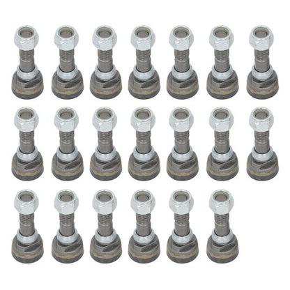 Solid Spare 20 pcs Stump Grinder Teeth Compatible With 900 Gre Teeth