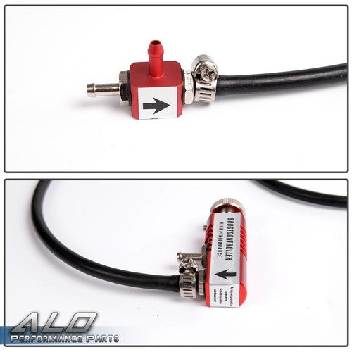 Solid Spare 1-30PSI Adjustable Turbocharged Turbo Manual Boost Bypass Controller Kit