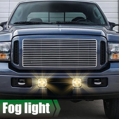 Solid Spare Fit For 05-07 Ford F-250 F-350 F-450/05 Excursion Smoke Fog Lights Assembly