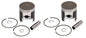 Solid Spare 2 SPI Standard Bore Piston Kits for Arctic Cat 440 Many 1980-2002 F/C 65mm