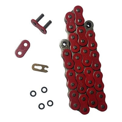 Solid Spare Red 520x36 O-Ring Drive Chain for Suzuki Quadsport 80 & for Kawasaki KFX80
