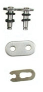 Factory Spec Brand X-Ring Master Link - Natural - 525 Pitch Chain - Clip Style