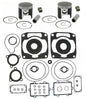 2 SPI Pistons Bearings & Full Gasket Kit for Arctic Cat ZR800 ZL800 Mountain Cat