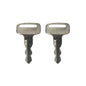 (2) YAMAHA GOLF CART KEYS G14, G16, G19, G22, G29 J17-82511-20 GAS & ELECTRIC