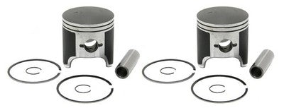 2 SPI Standard Bore Piston Kits for Arctic Cat 550 Snowmobiles 1991-2005 73.4mm