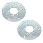 Solid Spare Both Front Disc Brake Rotors for Polaris Xplorer 400 4x4 fits 1995-2002 Models