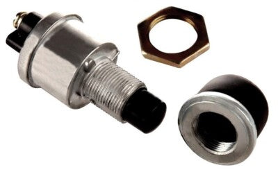 Golf Cart 12V Horn Switch Button w/ Cover Floor Mount For Club Car, EZGO, Yamaha