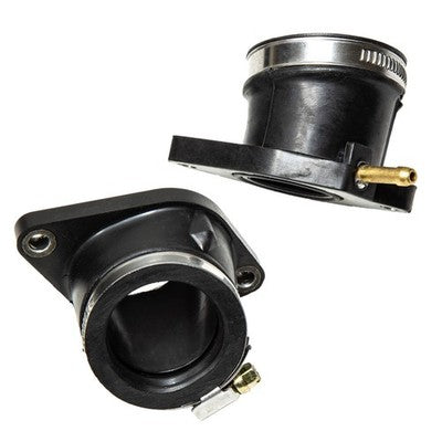 Solid Spare Both Carb Flanges 2 Carburetor Joints for Yamaha Raptor 660 2001-2005 YFM660R