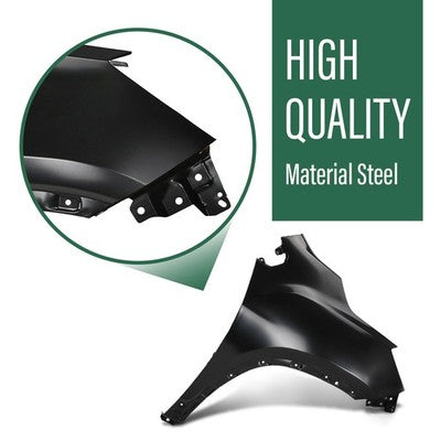 Solid Spare Fender Front Right Side Fit For 2017-2022 Chevrolet Trax GM1241403 42334474