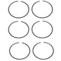 Solid Spare 3 Namura Piston Ring Kits for Yamaha 1995-1998 1100 PWC .020 Over Bore 81.5mm