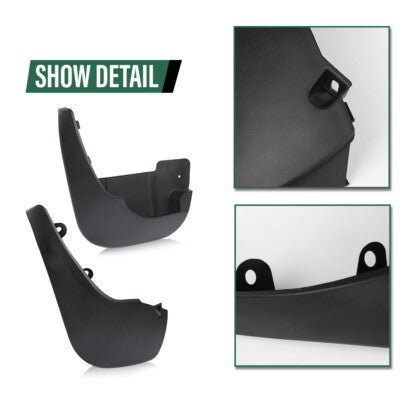 Solid Spare Mud Flaps Splash Guards Fit For 2014-2016 Range Rover Sport w/ Running Board