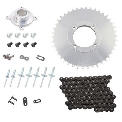 Solid Spare SPI Quick Change Drive Hub, Chain & 42T Sprocket Kit for Polaris 120 2000-2013