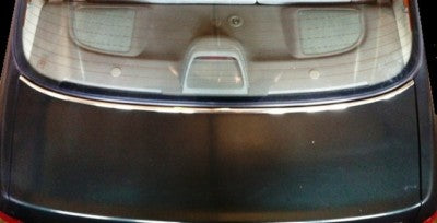 CHROME REAR TRUNK DECK LID MOLDING CHROME TRIM ACCENT PIECE