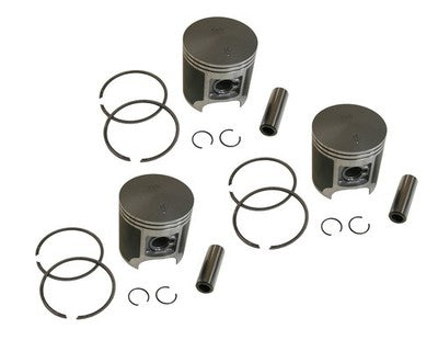 3 SPI .040 Over Bore Piston Kits for Polaris Indy 600 XCR, XLT, Triumph 66mm
