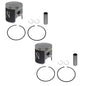 Solid Spare 2 Namura Piston Kits for Kawasaki 1986-1996 650 SX, X2, TS SC Standard Bore 76mm