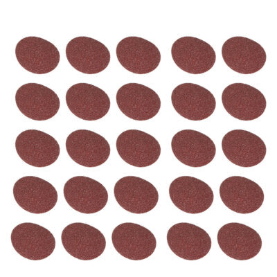 Solid Spare 25PCS 3 inch 36 Grit Aluminum Oxide Roll Lock Die Grinder Sanding Grinding Disc