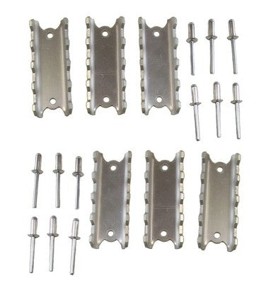 Solid Spare SPI Universal Running Board Grip Strips for Snowmobiles - 6 Pack - Foot Traction