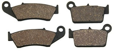 Solid Spare Front & Rear Semi-Metallic Brake Pads for Yamaha WR450F fits 2003-2015 Models