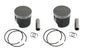 Solid Spare 2 SPI .040 Over Bore Piston Kits for Ski-Doo 550F Sleds 550 Fan Cooled 77mm