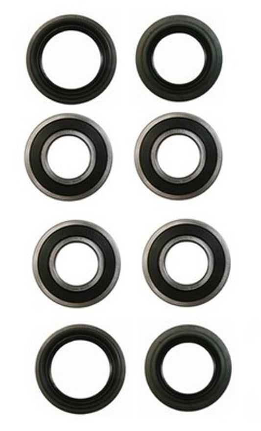 Solid Spare Both Rear Wheel Bearings & Seals Kit for Yamaha Rhino 700 2008 2009 2011-2013