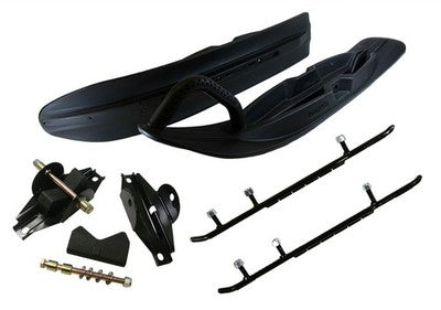 Solid Spare EXO-S All-Terrain Skis Mount Kit & 6" Carbides for Polaris for many 2005-2017 IQ