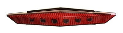 Solid Spare SPI Rear Tail Light Assembly w/ 6 LED Lights for Ski-Doo Replaces OEM# 520001143