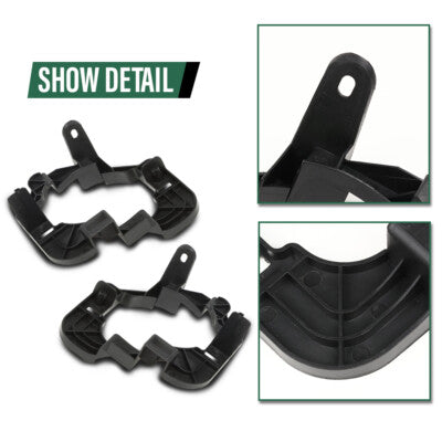 Solid Spare Fog Light Bracket Fit For 2007-2009 Nissan Altima Left+Right Side Pair Set