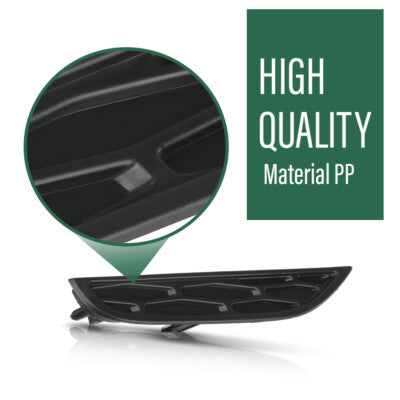 Solid Spare Front Fog Lamp Bezel Fit For Land Rover Range Rover Evoque Pure Prestige 12-15