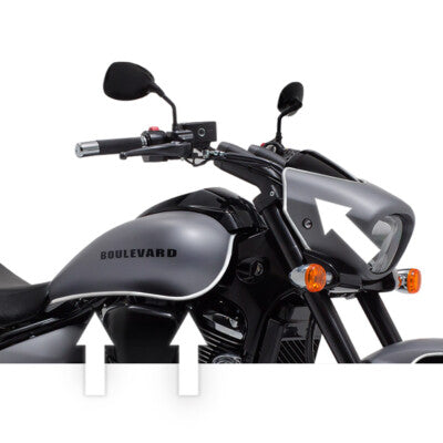 CHROME MOTORCYCLE TANK FENDER WINDSHEILD TRIM - 20 ft Roll