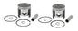 Solid Spare 2 SPI .030 Over Bore Piston Kits for Polaris 500 Snow 1985-2006 488cc 72.75mm