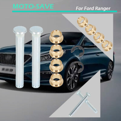 Solid Spare For Ford Ranger Explorer 1989-06 3.0L Front Door Hinge Pin & Bushing Repair Kit