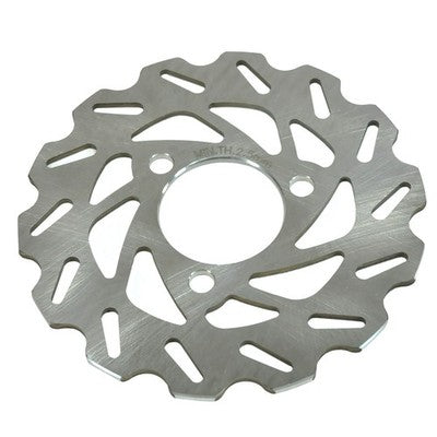 Solid Spare Front Disc Brake Rotor Wave Pattern for Honda TRX250R FourTrax 250R 1988-1989