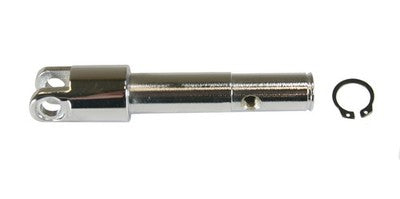 Solid Spare Brake Side Clevis & Snap Ring for Chrome Forward Controls for Harley Sportster