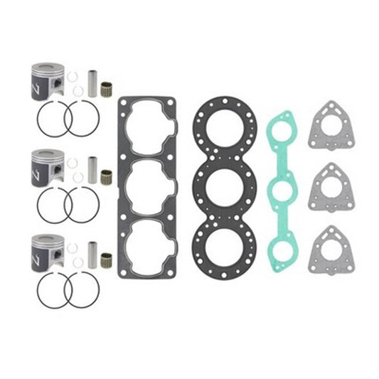 Solid Spare Namura Standard Bore Top End Repair Kit for Kawasaki Ultra 130 DI 2001-2004 80mm