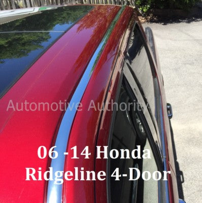 For 2006-2014 HONDA RIDGELINE CHROME ROOF TRIM MOLDING KIT