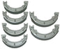 Solid Spare Front & Rear Brake Shoes fits Kawasaki Bayou 220 Bayou 250 & 1986-1988 Bayou 185