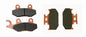 Front & Rear Semi-Metallic Brake Pads for Kawasaki KX125 fits 1989-1993 Models