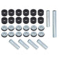 Solid Spare Rear IRS Bushing Kit Upper & Lower A-Arm, Knuckle for Polaris 2022 Ranger 570 SP