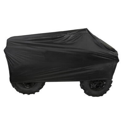 Solid Spare Raider GT Series ATV Cover - Black XL - Measures Approximately 85"x48"x35"