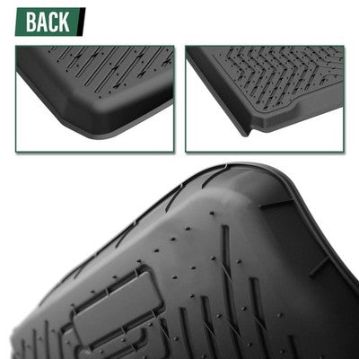 Solid Spare 3D Molded TPE Floor Mats Cargo Liner Fit For 2021-2024 Tesla Model S All Weather